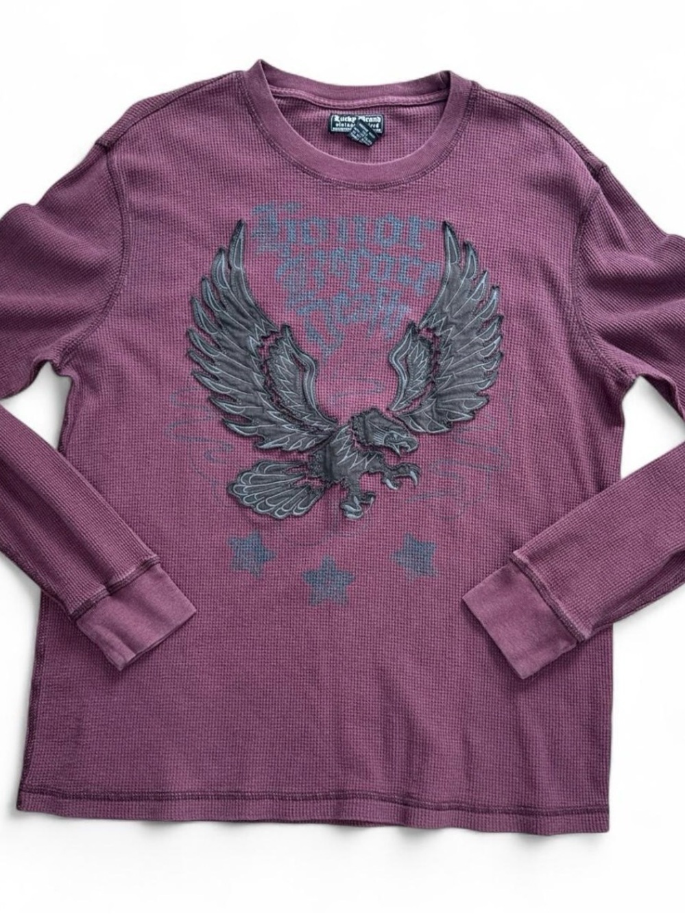 Lucky Brand Men XL Eagle Thermal Shirt